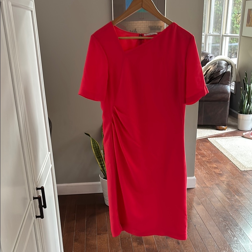 T Tahari Coral Midi Sheath Dress - Picture 2 of 6
